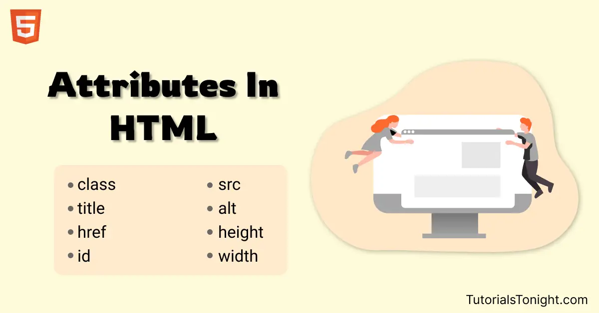 Attribute In HTML List And Examples 