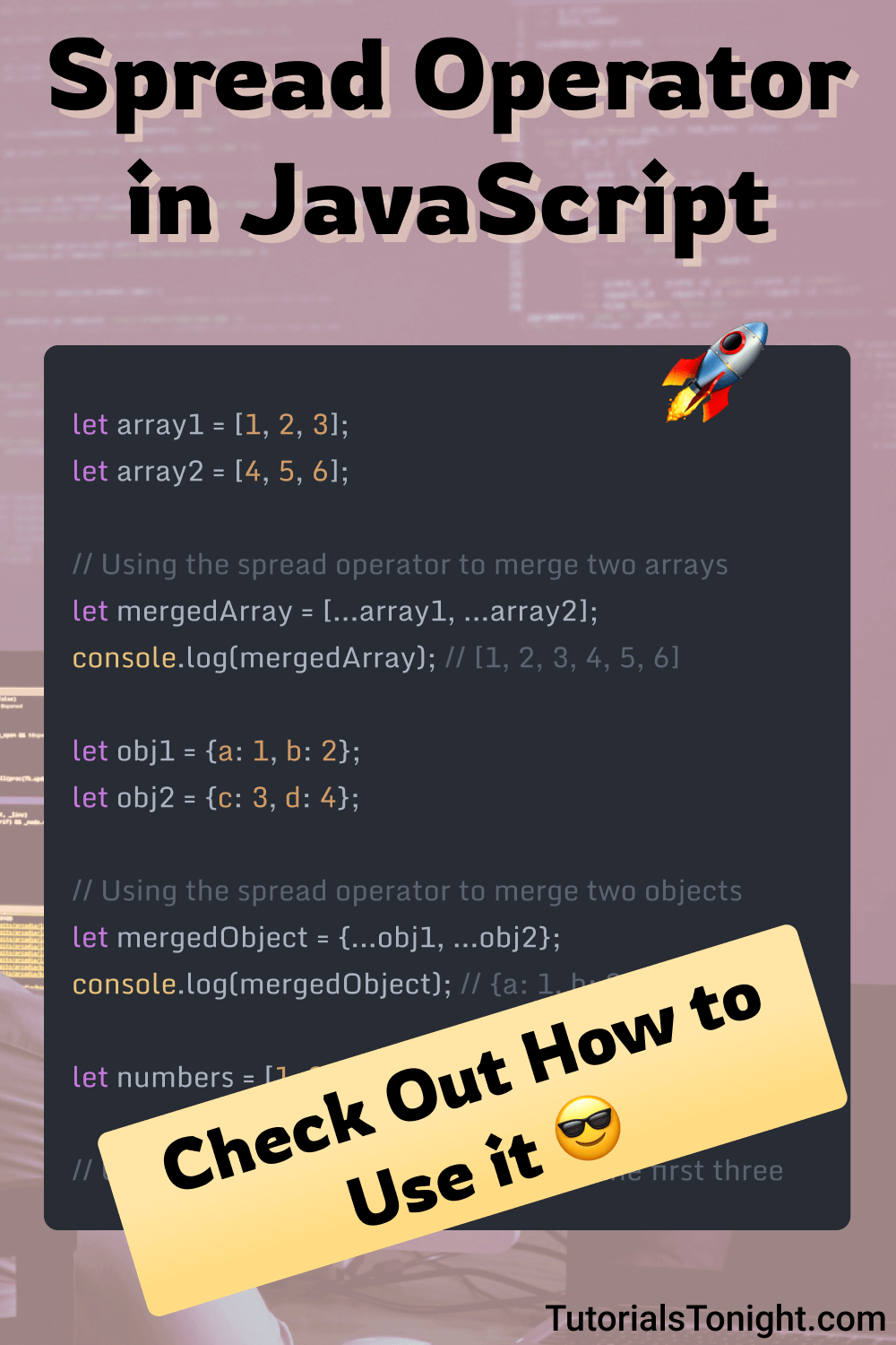 javascript spread operator assignment