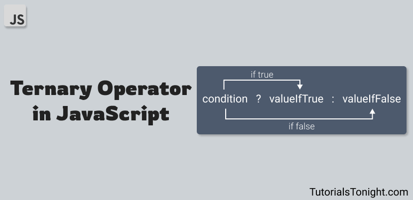 Ternary Operator Javascript Write Cleaner Code 