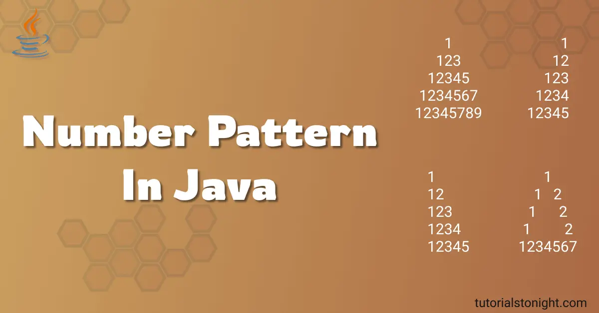 20 Number Pattern In Java with Code 